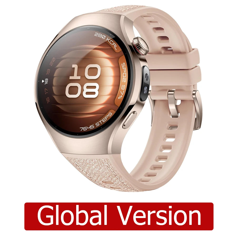 Huawei Watch 5 eSIM Smartwatch - Multi-Sensing Health Monitor with Real-Time Blood Oxygen Tracking