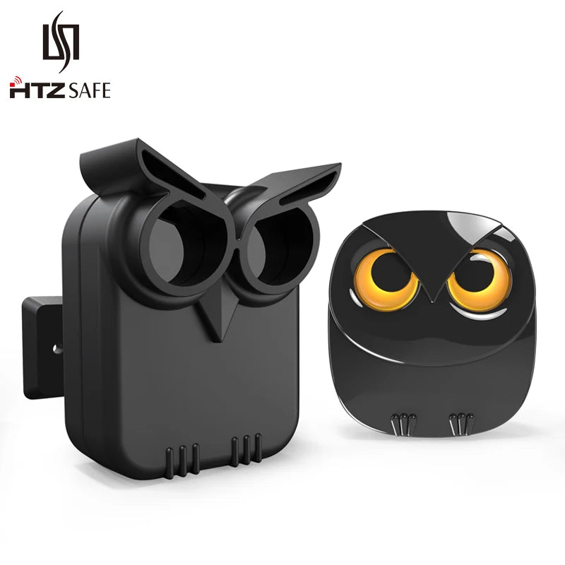 HTZSAFE Wireless Driveway Alarm | Waterproof PIR Motion Detector