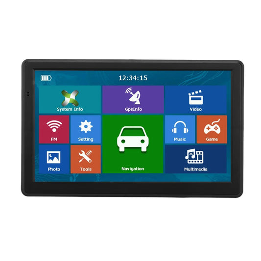 KMDRIVE 7" Inch HD Car GPS Navigation Sat Nav 256/8GB Navigators FM MP3/MP4 Players