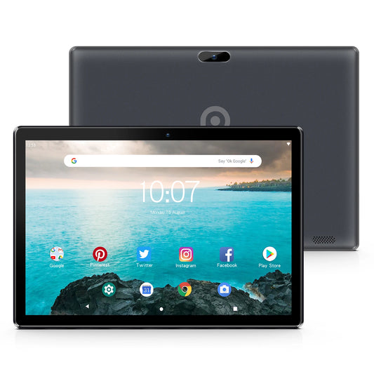 PRITOM 10" Android 13 Tablet with SIM Slot - 64GB Storage, Quad-Core, WiFi, GPS, 3G Phone Calling