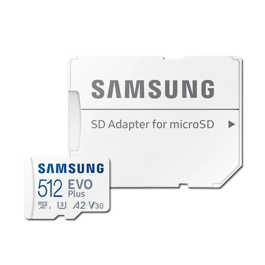 Samsung EVO Plus/PRO microSD Card | 64GB-512GB Class 10 U3 4K UHD