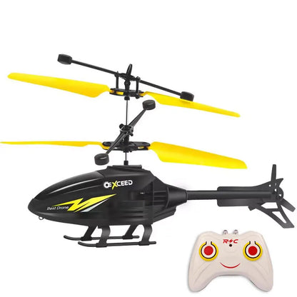 Remote Control Helicopter | Gesture Sensing Flying Mini Aircraft for Kids