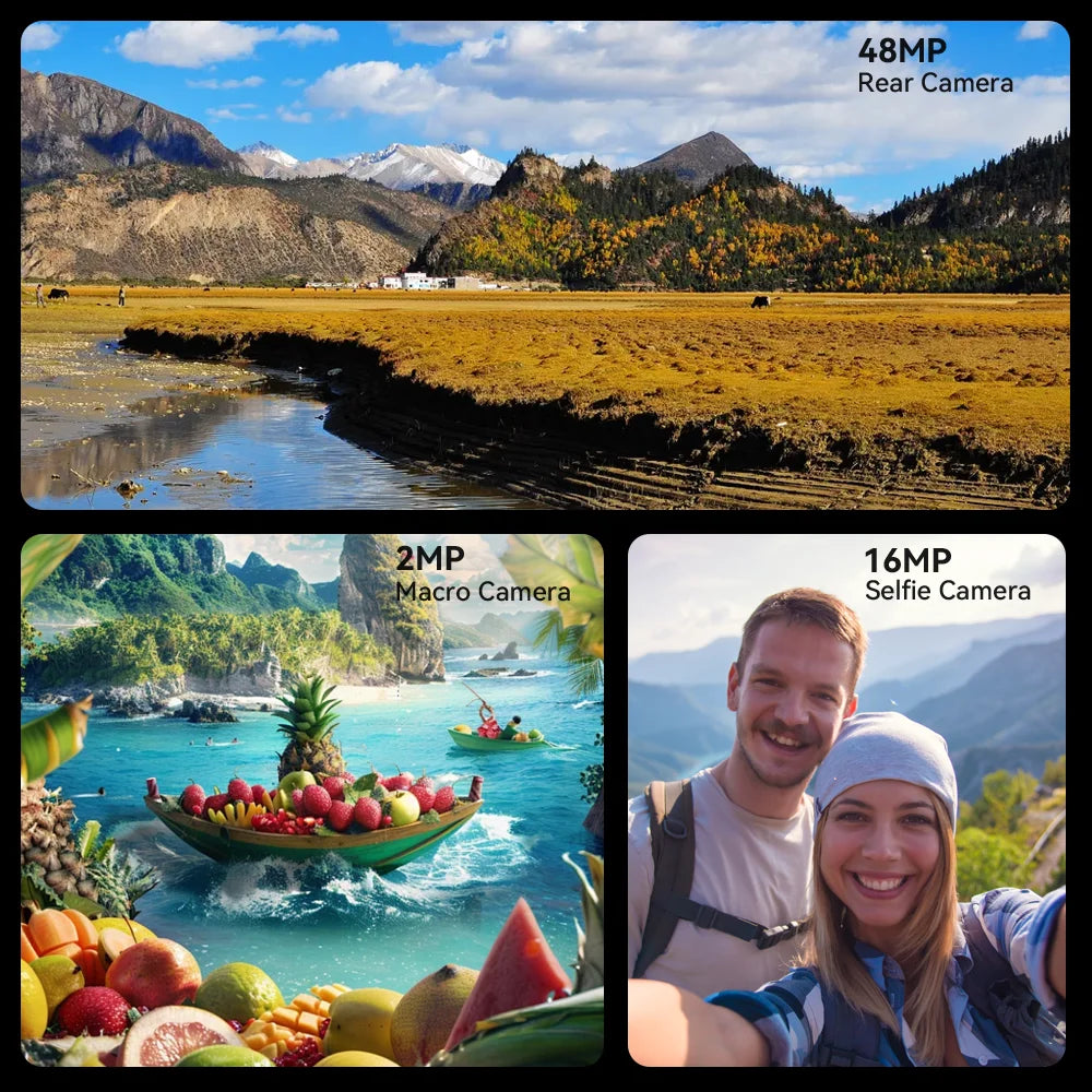 Cubot King Kong ES Rugged Smartphone - 6.56" 90Hz Display, 16GB RAM, 128GB Storage, 48MP Camera