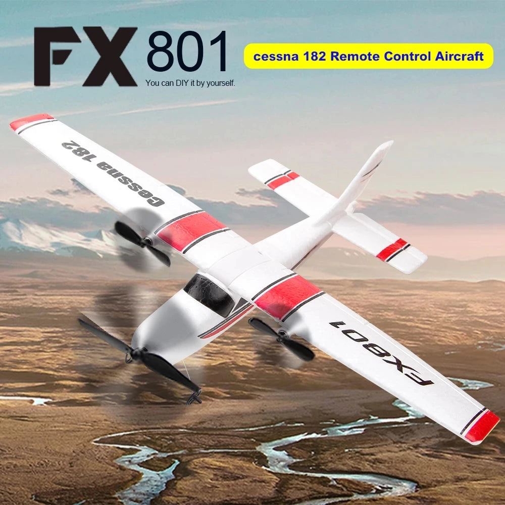 FX801 RC Plane EPP Foam | 2.4G 2CH RTF Airplane Toy for Kids