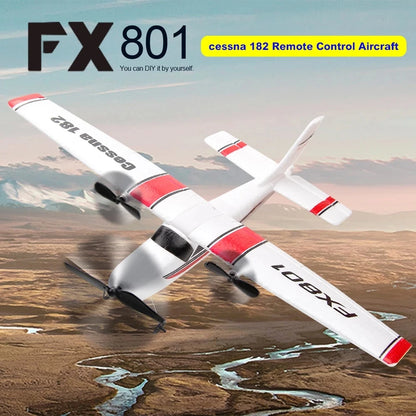 FX801 RC Plane EPP Foam | 2.4G 2CH RTF Airplane Toy for Kids