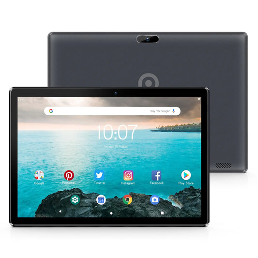 PRITOM 10" Android 13 Tablet - 64GB Quad-Core with SIM Slot, WiFi, GPS & 3G Phone Call