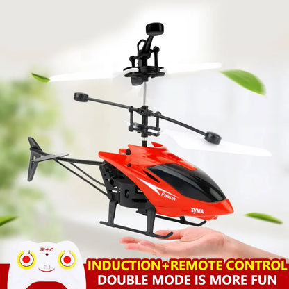 Remote Control Helicopter | Gesture Sensing Flying Mini Aircraft for Kids