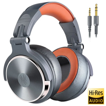 Oneodio Pro 10/30/50 Studio Headphones - Professional DJ Wired Over-Ear with Microphone & Hi-Res Audio