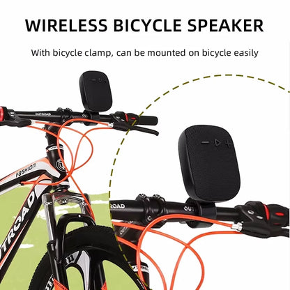 Bicycle Bike Wireless Bluetooth Speaker | Portable Mini Waterproof Subwoofer