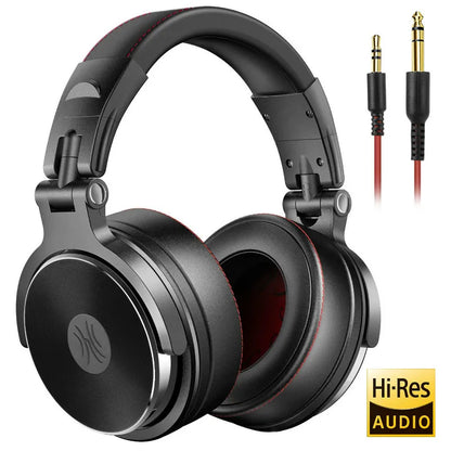 Oneodio Pro 10/30/50 Studio Headphones - Professional DJ Wired Over-Ear with Microphone & Hi-Res Audio